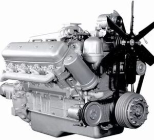 Двигатель для скрепера самоходного МоАЗ