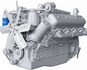 Двигатель для самосвала шахтного МоАЗ