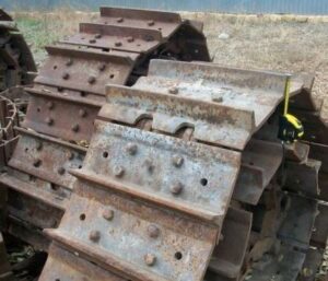 Ходовые части шасси/ ходовые механизмы автобульдозера МоАЗ